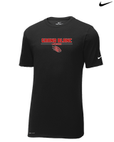 Grand Blanc HS Boys Lacrosse Keen - Mens Nike Cotton Poly Tee