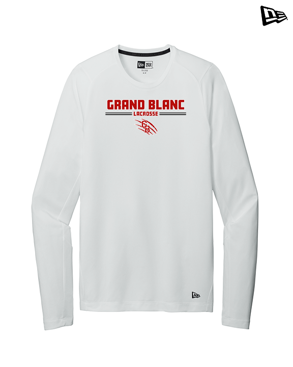 Grand Blanc HS Boys Lacrosse Keen - New Era Performance Long Sleeve
