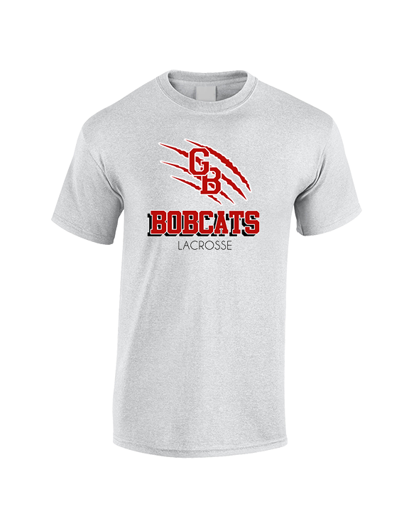 Grand Blanc HS Boys Lacrosse Shadow - Cotton T-Shirt