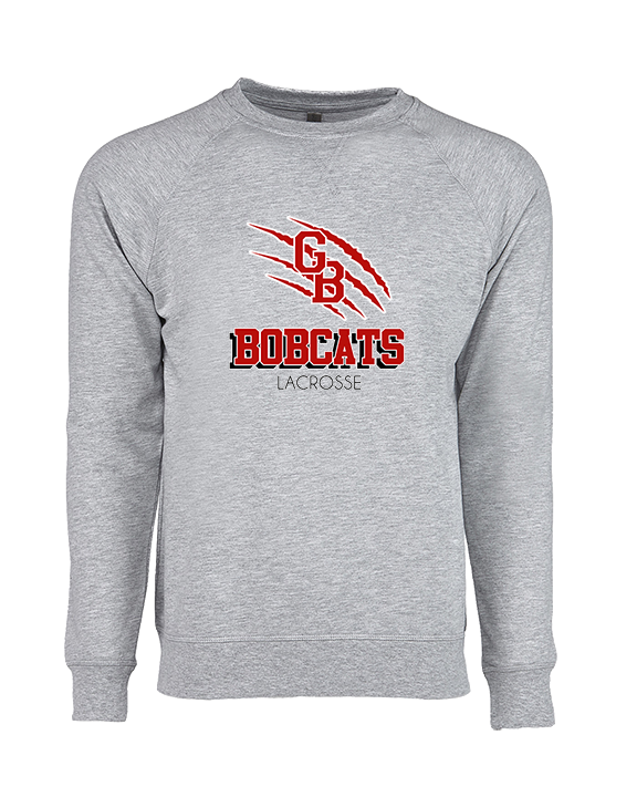 Grand Blanc HS Boys Lacrosse Shadow - Crewneck Sweatshirt