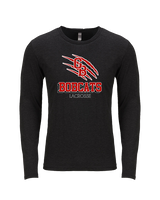 Grand Blanc HS Boys Lacrosse Shadow - Tri-Blend Long Sleeve
