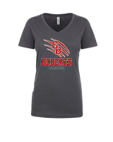 Grand Blanc HS Boys Lacrosse Shadow - Womens V-Neck