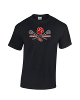 Grand Blanc HS Boys Lacrosse Sticks - Cotton T-Shirt