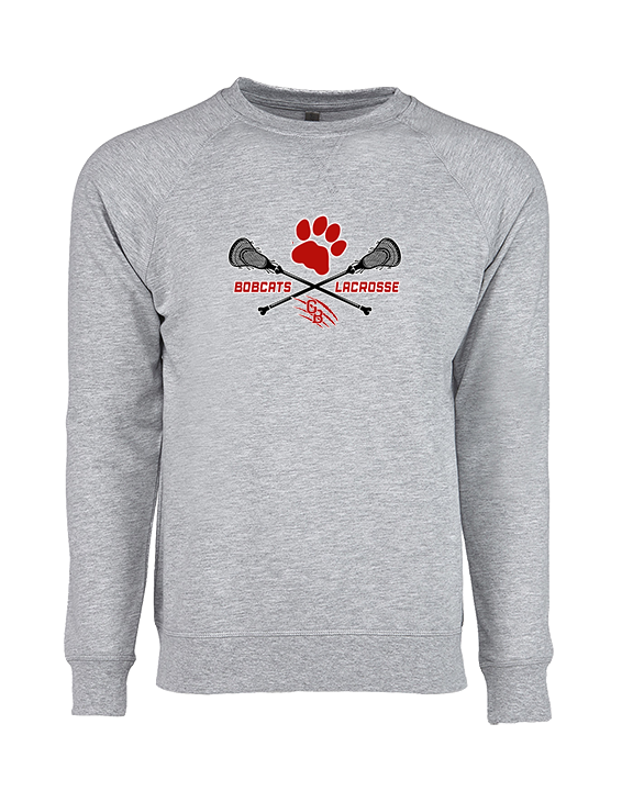 Grand Blanc HS Boys Lacrosse Sticks - Crewneck Sweatshirt
