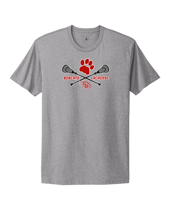 Grand Blanc HS Boys Lacrosse Sticks - Mens Select Cotton T-Shirt