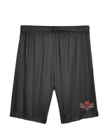 Grand Blanc HS Boys Lacrosse Sticks - Mens Training Shorts with Pockets