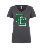 Grayslake Central Dance Logo GC-01 - Womens Vneck