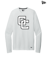 Grayslake Central Dance Logo GC - New Era Performance Long Sleeve