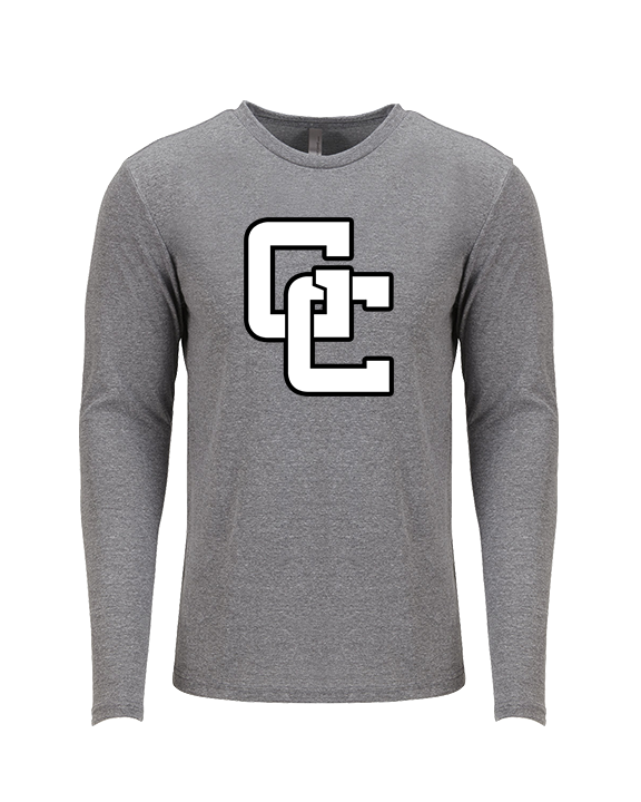 Grayslake Central Dance Logo GC - Tri - Blend Long Sleeve