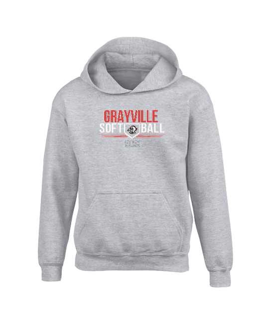 Grayville HS Softball - Youth Hoodie