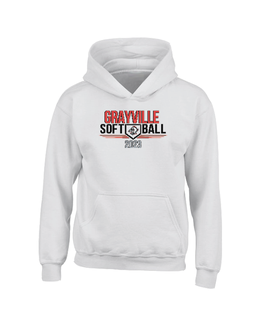 Grayville HS Softball - Youth Hoodie