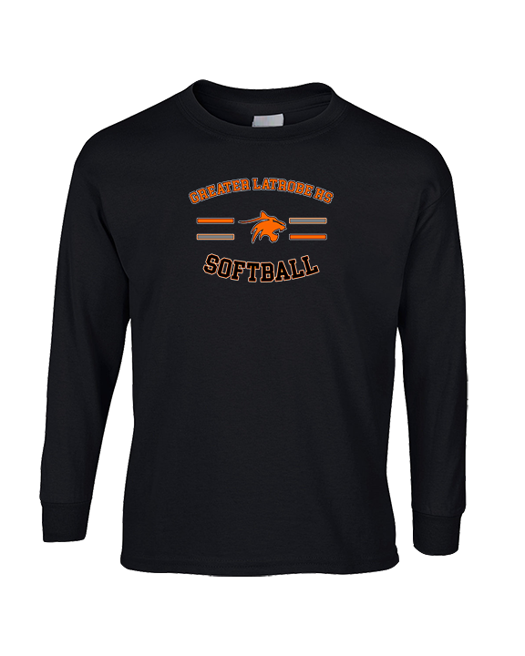 Greater Latrobe HS Softball Curve - Cotton Longsleeve