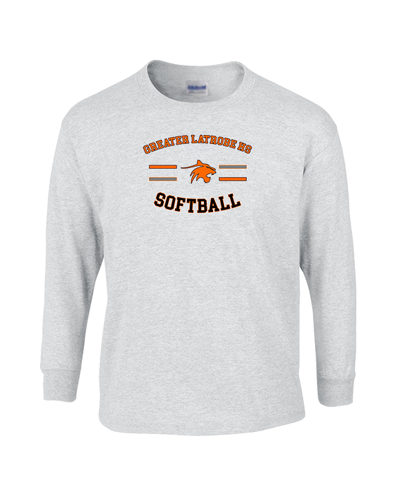 Greater Latrobe HS Softball Curve - Cotton Longsleeve