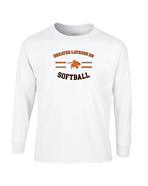 Greater Latrobe HS Softball Curve - Cotton Longsleeve