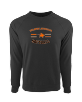 Greater Latrobe HS Softball Curve - Crewneck Sweatshirt