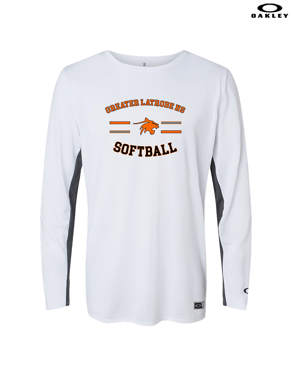 Greater Latrobe HS Softball Curve - Mens Oakley Longsleeve