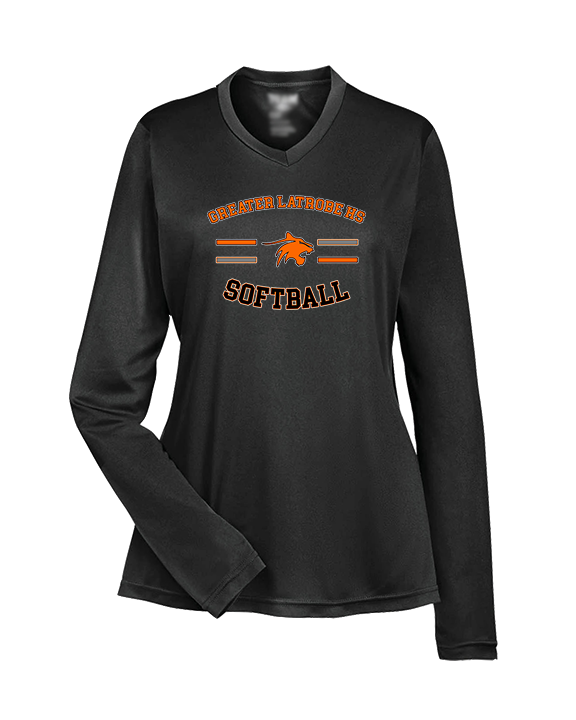 Greater Latrobe HS Softball Curve - Womens Performance Longsleeve