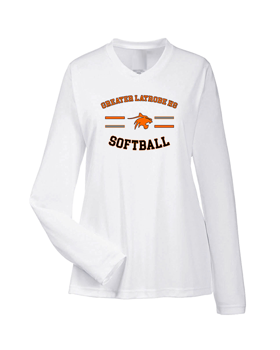 Greater Latrobe HS Softball Curve - Womens Performance Longsleeve