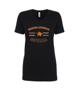 Greater Latrobe HS Softball Curve - Womens V-Neck