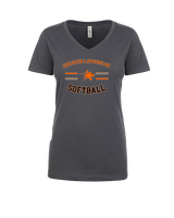 Greater Latrobe HS Softball Curve - Womens V-Neck