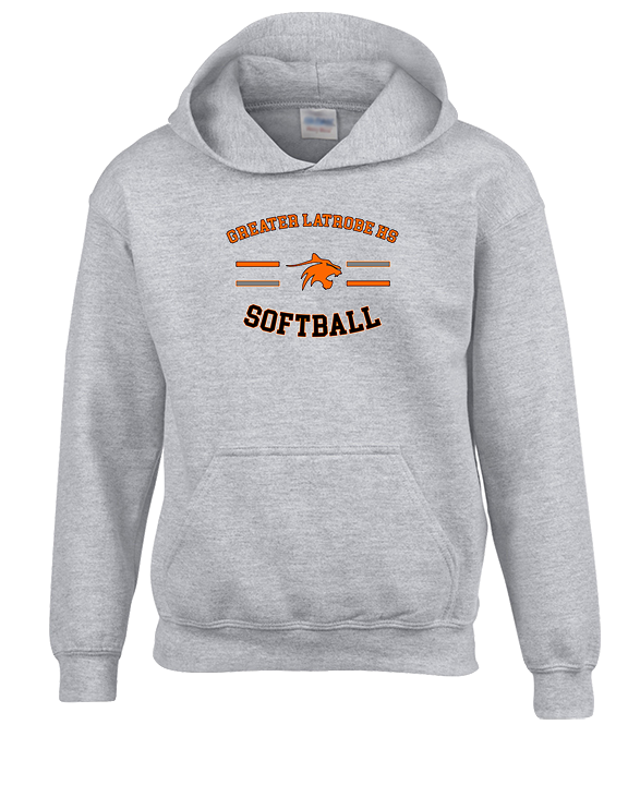 Greater Latrobe HS Softball Curve - Youth Hoodie