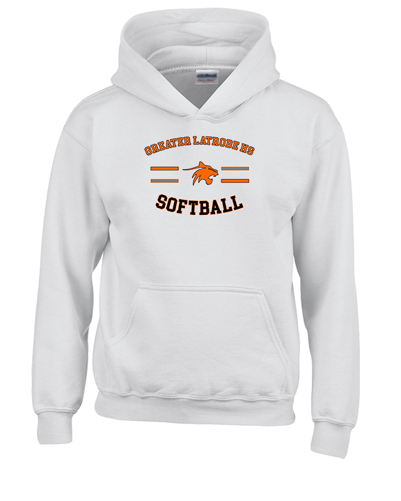 Greater Latrobe HS Softball Curve - Youth Hoodie