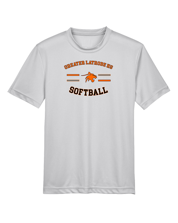 Greater Latrobe HS Softball Curve - Youth Performance Shirt