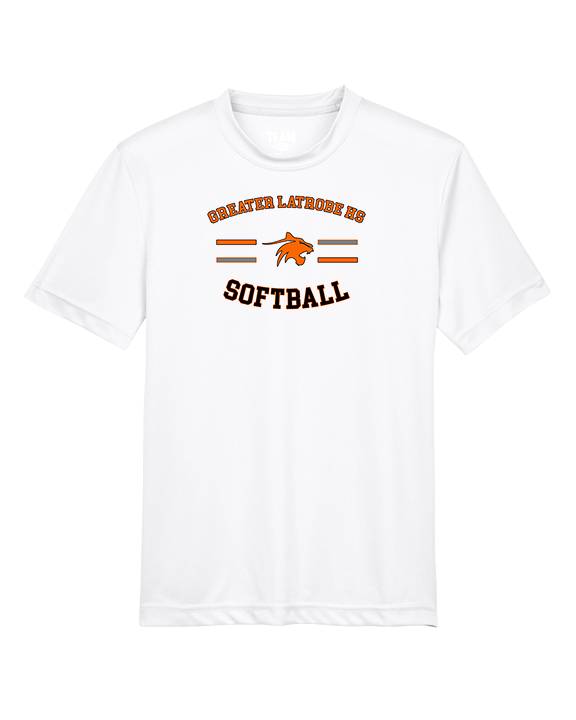 Greater Latrobe HS Softball Curve - Youth Performance Shirt