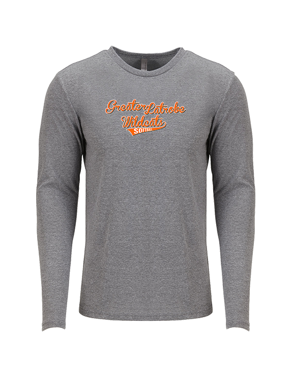 Greater Latrobe HS Softball Custom - Tri-Blend Long Sleeve