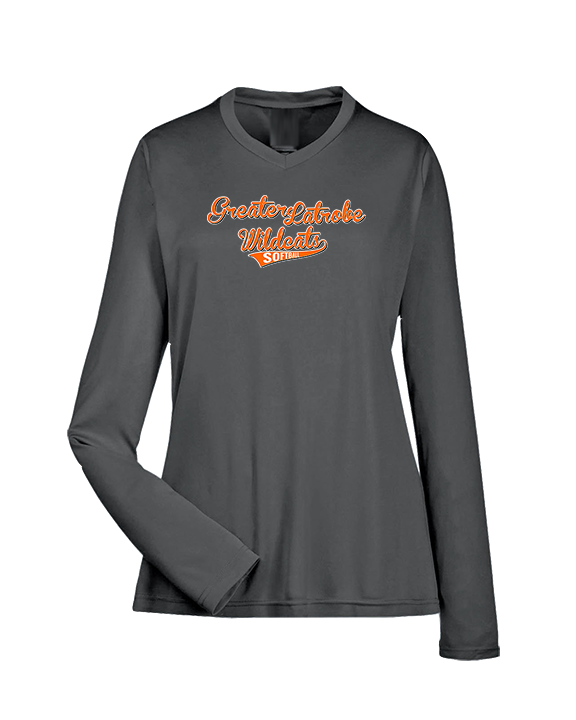 Greater Latrobe HS Softball Custom - Womens Performance Longsleeve