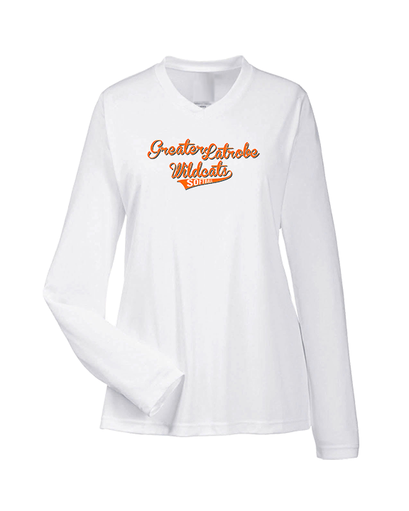 Greater Latrobe HS Softball Custom - Womens Performance Longsleeve