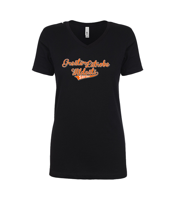 Greater Latrobe HS Softball Custom - Womens Vneck