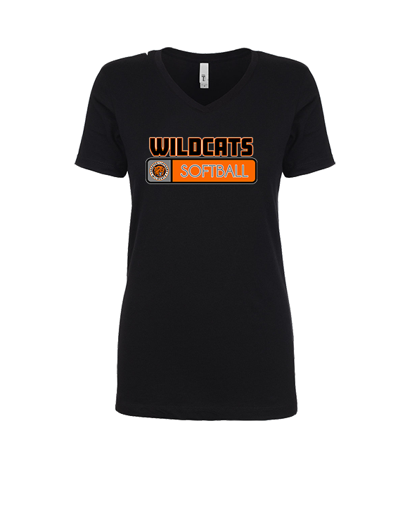 Greater Latrobe HS Softball Pennant - Womens Vneck