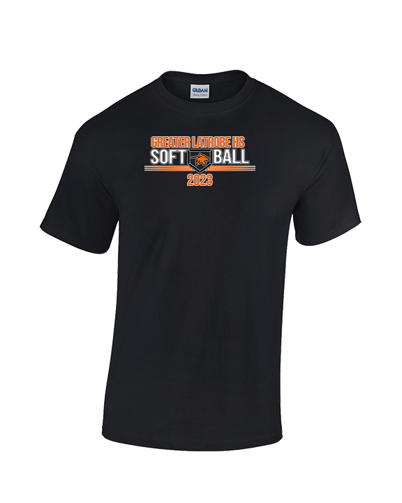 Greater Latrobe HS Softball Softball - Cotton T-Shirt