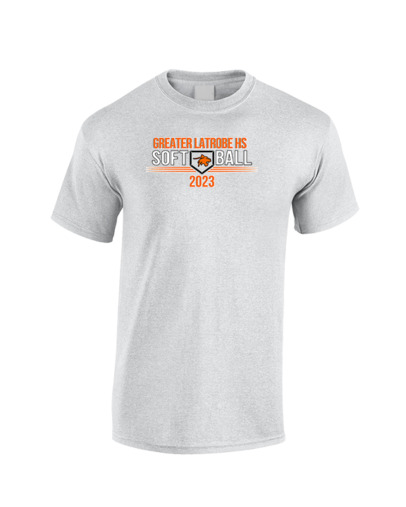 Greater Latrobe HS Softball Softball - Cotton T-Shirt