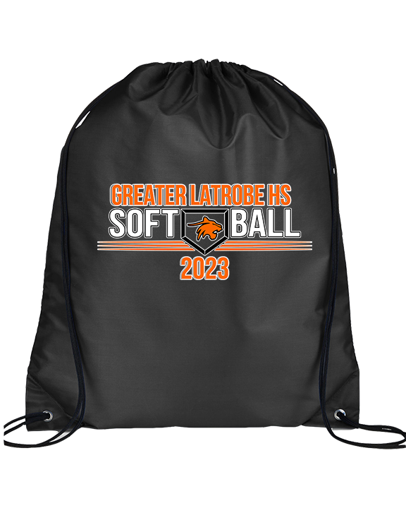Greater Latrobe HS Softball Softball - Drawstring Bag