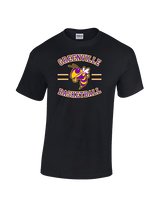 Greenville HS Girls Basketball Curve - Cotton T-Shirt