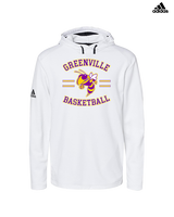 Greenville HS Boys Basketball Curve - Mens Adidas Hoodie