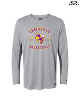 Greenville HS Girls Basketball Curve - Mens Oakley Longsleeve