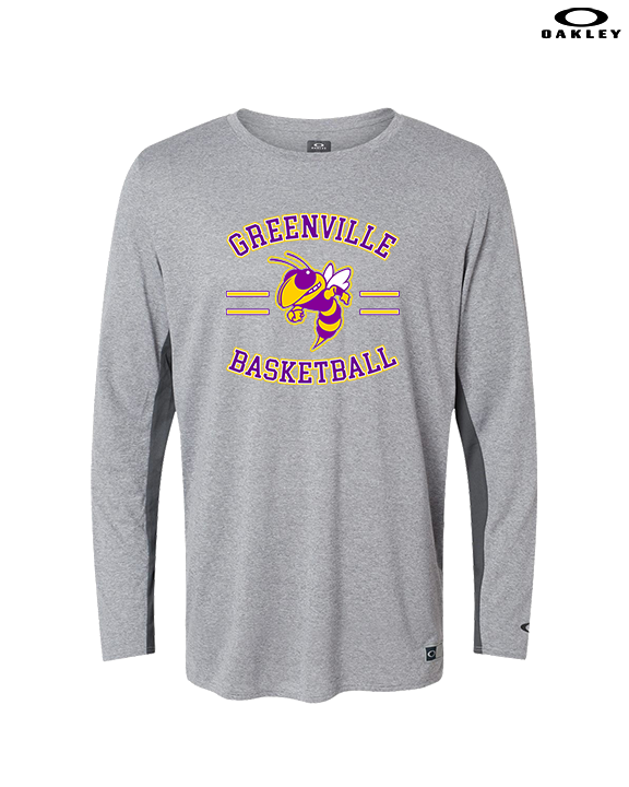 Greenville HS Girls Basketball Curve - Mens Oakley Longsleeve