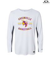 Greenville HS Boys Basketball Curve - Mens Oakley Longsleeve