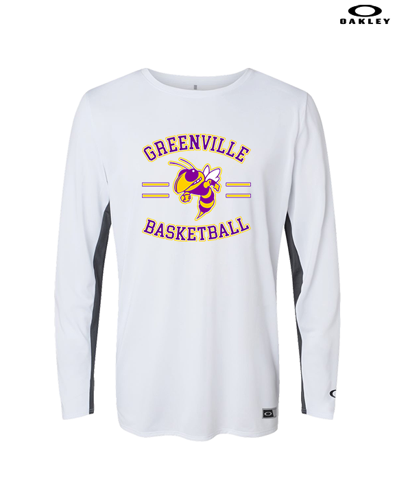 Greenville HS Boys Basketball Curve - Mens Oakley Longsleeve