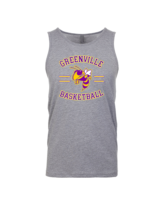 Greenville HS Boys Basketball Curve - Tank Top
