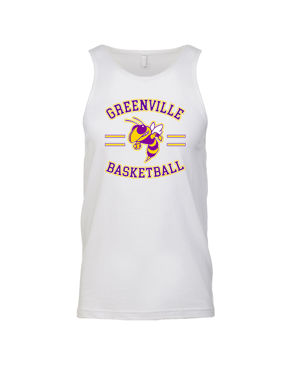 Greenville HS Boys Basketball Curve - Tank Top