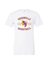 Greenville HS Girls Basketball Curve - Tri-Blend Shirt
