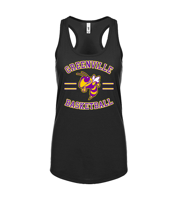Greenville HS Girls Basketball Curve - Womens Tank Top