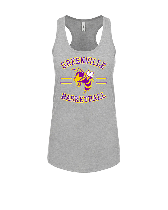 Greenville HS Girls Basketball Curve - Womens Tank Top