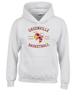 Greenville HS Boys Basketball Curve - Youth Hoodie