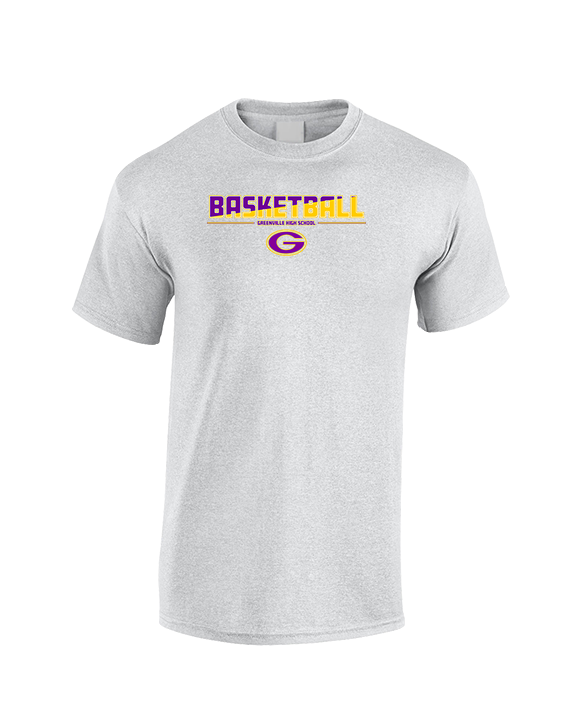 Greenville HS Boys Basketball Cut - Cotton T-Shirt