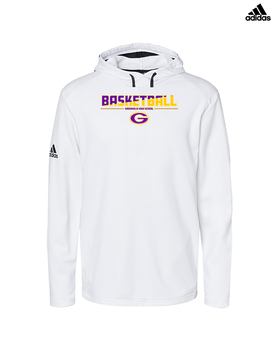 Greenville HS Girls Basketball Cut - Mens Adidas Hoodie